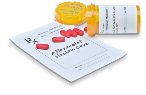 prescription and tablets